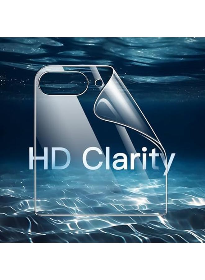 جي تيك واقي شاشة أمامي لهاتف Samsung Galaxy Z Flip 6 بتغطية كاملة من فيلم PET، عبوة من 3 قطع شفافة عالية الدقة - Image 4