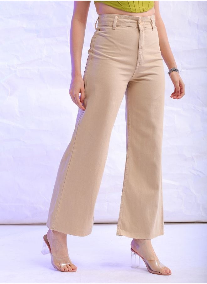 Freehand Women Bootcut Solid High-Rise Jeans  - Image 4