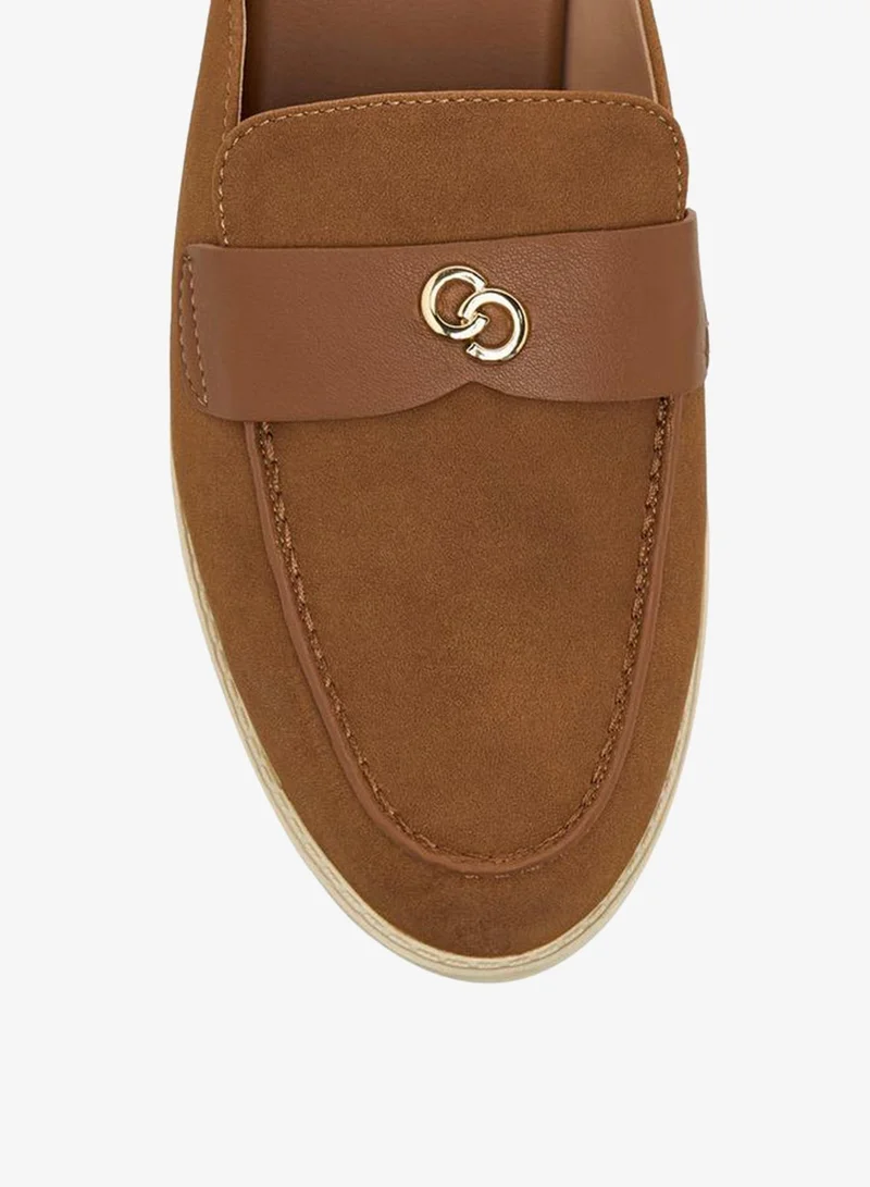Celeste BROWN Women Metal Accent Mules for Women | Best Price UAE