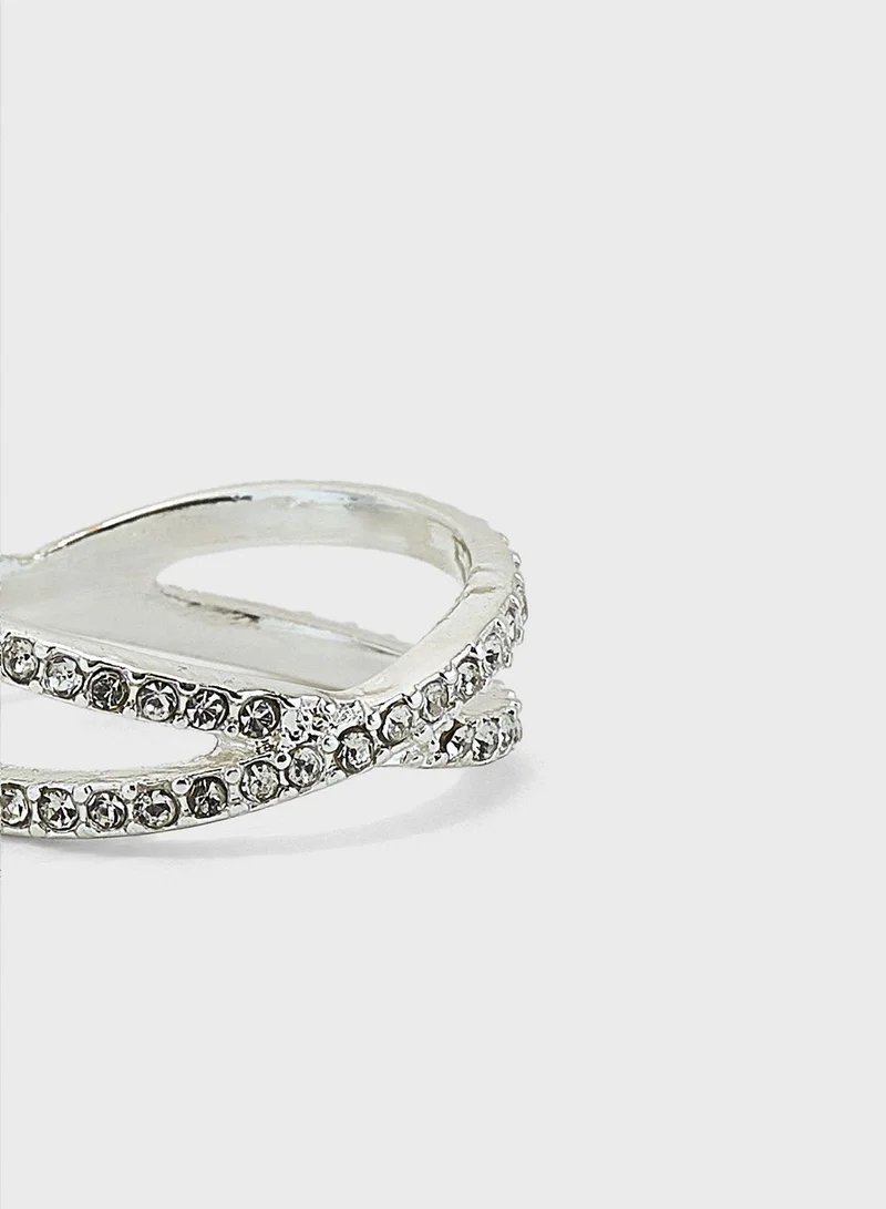 Claires Kids Criss Cross Ring