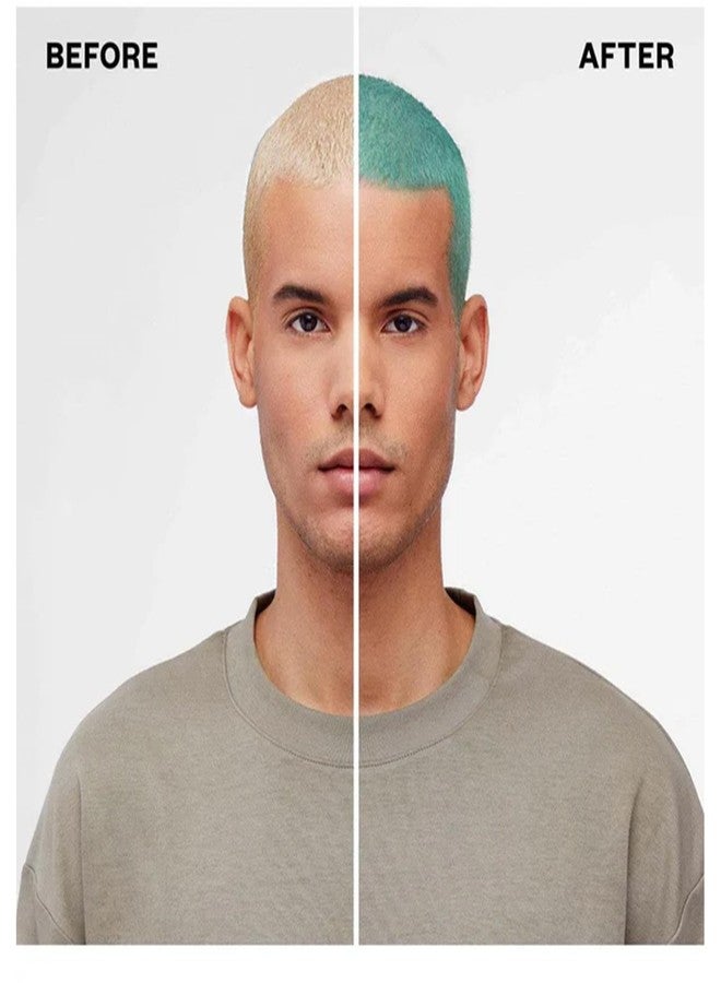 IGK Hair Gloss Toner & Color Depositing Mask | Pale Teal Semi-Permanent | Vegan + Cruelty Free | Seafoam - Image 2