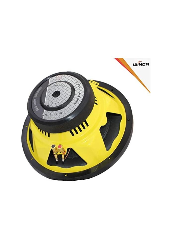 Royal - WINCA Car Subwoofer System 12inch 1000 Watt 4+4 Ohm With Frequency Response 55HZ-50.000HZ (DYT-XB-12 ) - Image 1