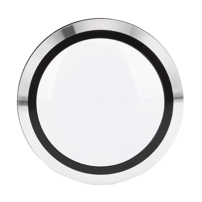 Cylinder Magnifying Glass 70mm Diameter Lens 5X Magnification 6 LED Lights K9 Optical Glass - Bright LED Illumination Desktop Magnifier for Reading Crafts Inspection - Image 4