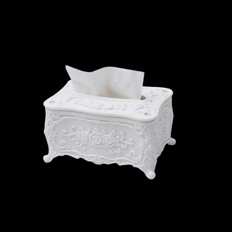 Household Tissue Box Simple Practical for Dining Table Living Room Coffee  Table
