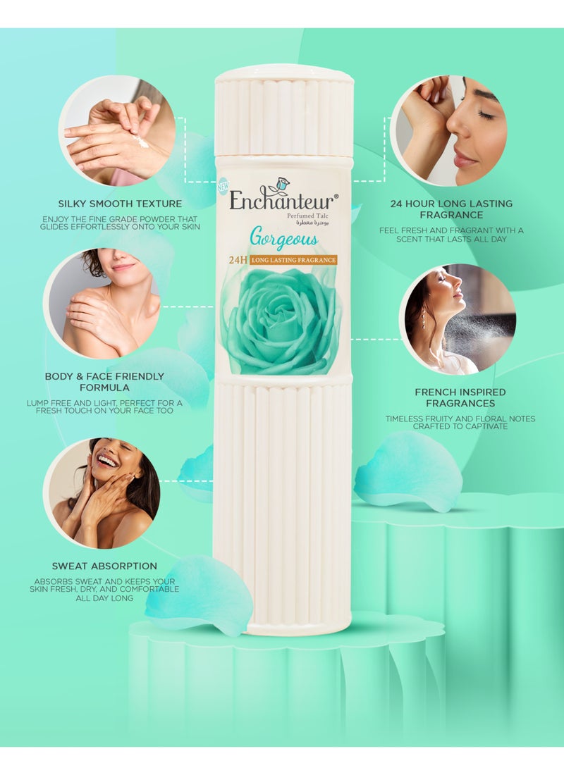 Enchanteur Gorgeous Talc Fragrance Powder - Image 2