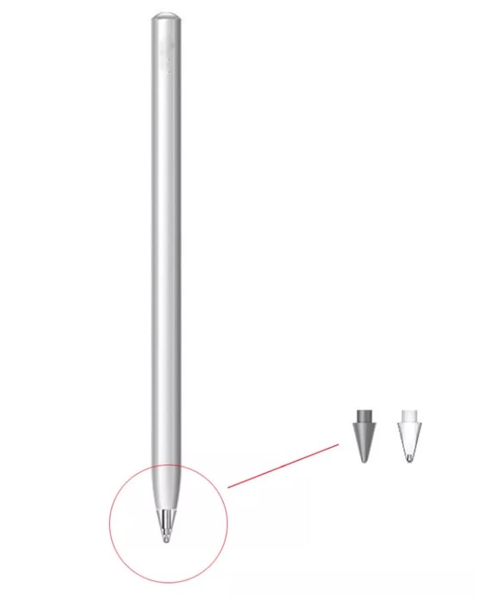 TALTAW 2PCS Replacable Stylus Pen Tips for Huawei M-Pencil 2nd Pencil Spare Nib Tip Stylus Touchscreen Pen M-Pencil 2Generation CD54 Nib Pencil Tip (Clear) - Image 2