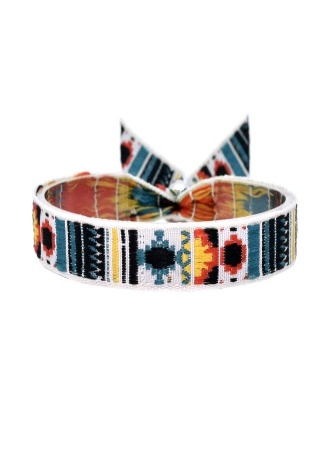 BDM Fabric Bracelets, Colorful Braided Bracelets, Ethnic, Adjustable Cartoon Fabric, Casual and Simple for Men and Women - Image 1