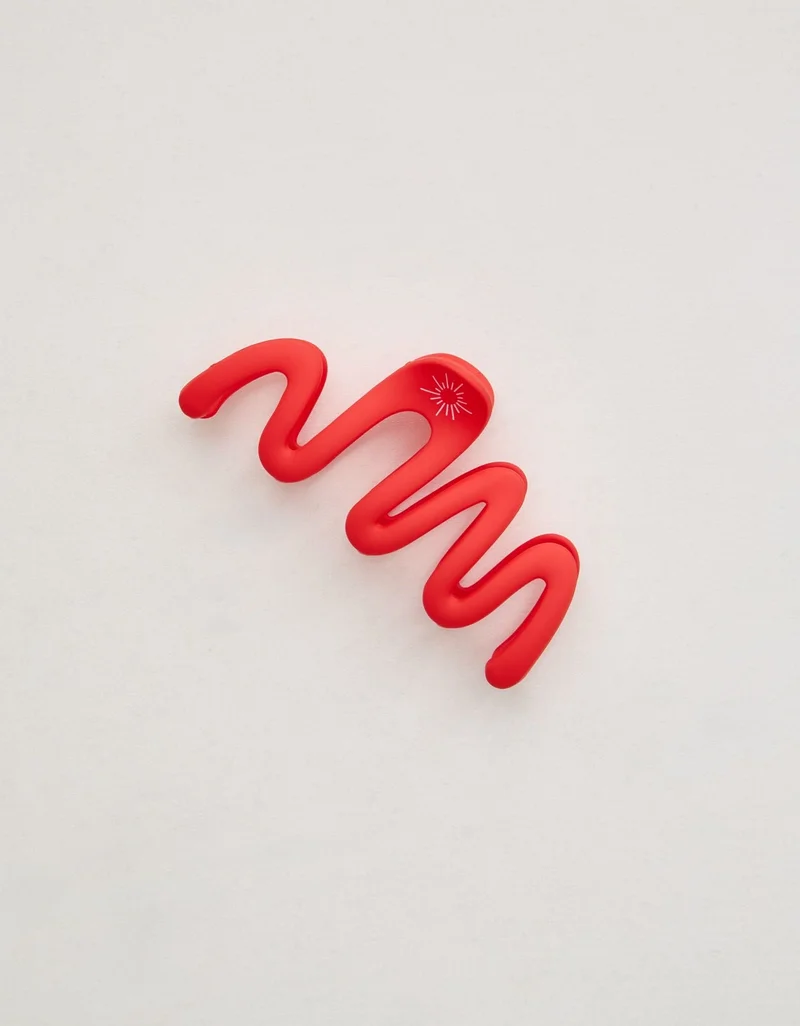 Aerie  OFFLINE By Aerie Wavy Claw Clip for Women | Best Price UAE