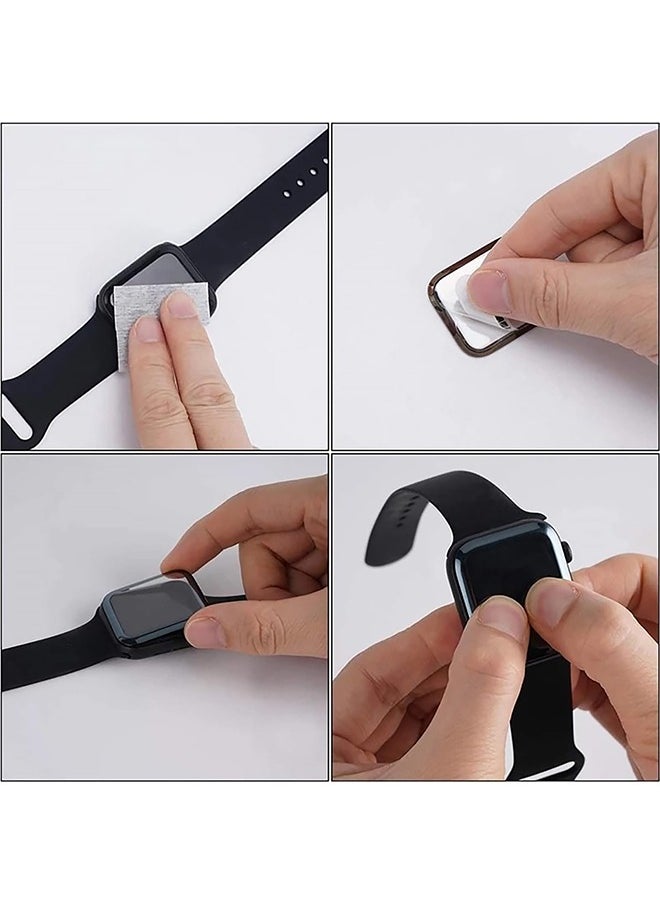 X-level - 2 Pcs Screen Protector Case for Xiaomi Redmi Watch 3 Active/3 lite, 3D Curved Soft Smart Watch Protective Film HD Tempered Screen Protector Case Ultra Slim Anti-Scratch Full Coverage Proctective Watch - Image 1