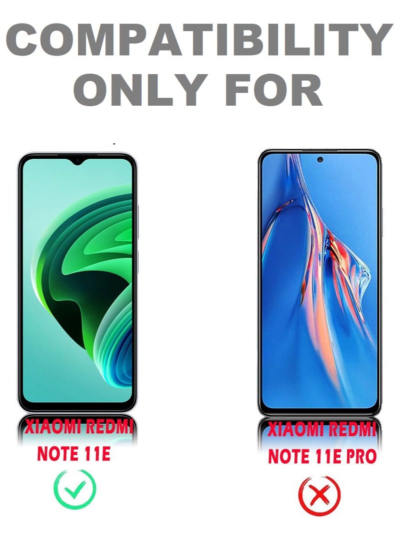 Super Tempered Glass Screen Protector Clear Designed For Xiaomi Redmi Note 11E Full Screen Coverage And Bubble Free - Image 3