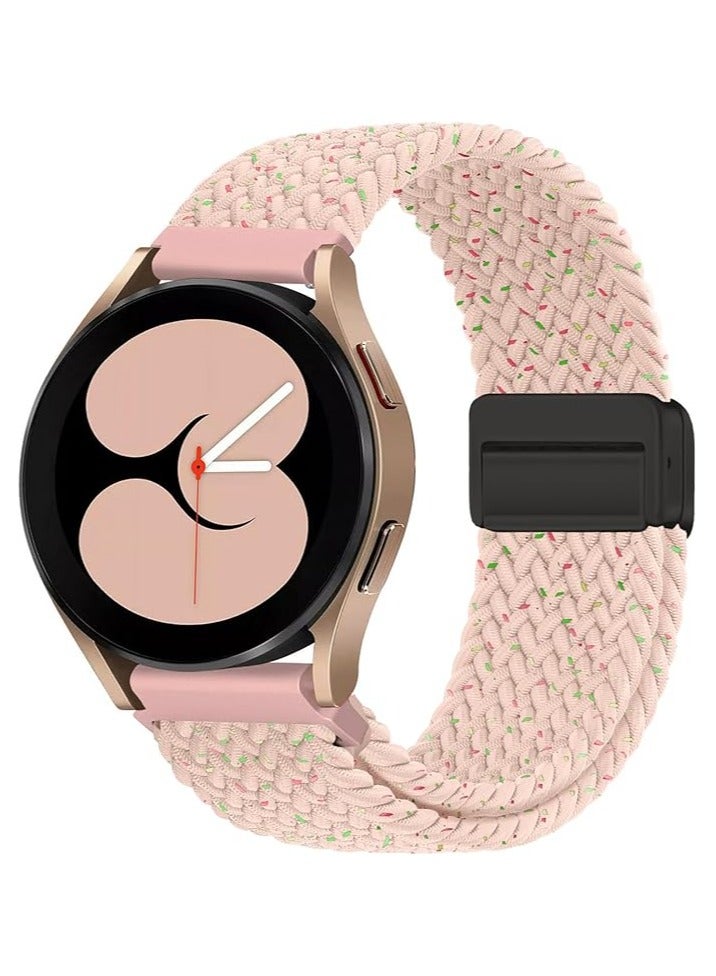 سوار مغناطيسي مقاس 22 مم لساعة سامسونج جالاكسي 3 45 مم/ساعة 46 مم/جير إس 3/ساعة هواوي GT4 GT3 46 مم/ساعة هواوي 3/4/GT2E/GT2 Pro/GT GT2 46 مم/Amazfit GTR 4/3/3Pro/2/2e، حزام رياضي مضفر من النايلون المرن - Image 1