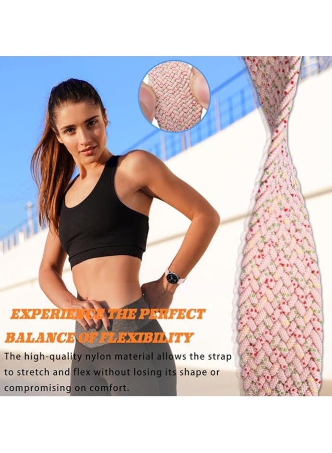 سوار مغناطيسي مقاس 22 مم لساعة سامسونج جالاكسي 3 45 مم/ساعة 46 مم/جير إس 3/ساعة هواوي GT4 GT3 46 مم/ساعة هواوي 3/4/GT2E/GT2 Pro/GT GT2 46 مم/Amazfit GTR 4/3/3Pro/2/2e، حزام رياضي مضفر من النايلون المرن - Image 5