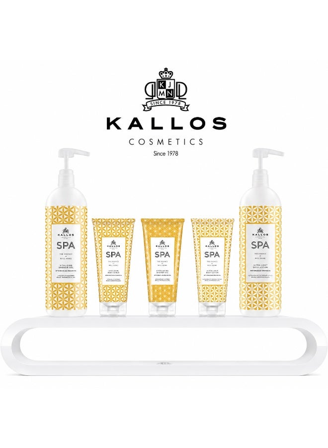 KALLOS SPA Vitalizing Shower Gel with Brazilian Orange Oil 1000ml– Refreshing Body Wash for Daily Care - Image 3