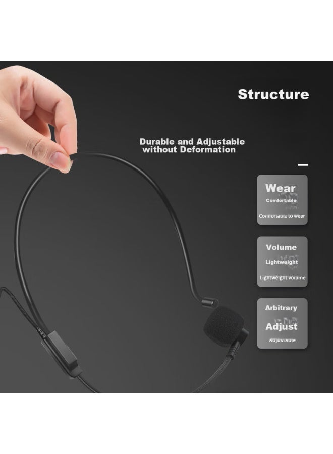 Sast Headset Microphone Amplifier, Suitable For Online Cl, Teaching, Tour Guiding, Compatible With Saino 318/518/350 And Other Amplifiers, And Brands Such As Deyou, Shidu, And Newmine - Image 5