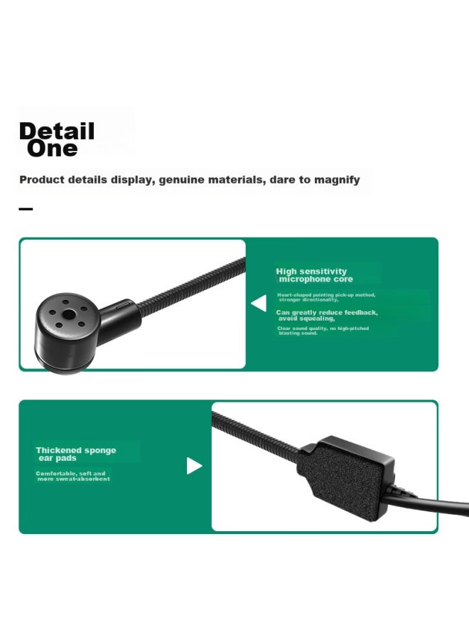 Sast Headset Microphone Amplifier, Suitable For Online Cl, Teaching, Tour Guiding, Compatible With Saino 318/518/350 And Other Amplifiers, And Brands Such As Deyou, Shidu, And Newmine - Image 2