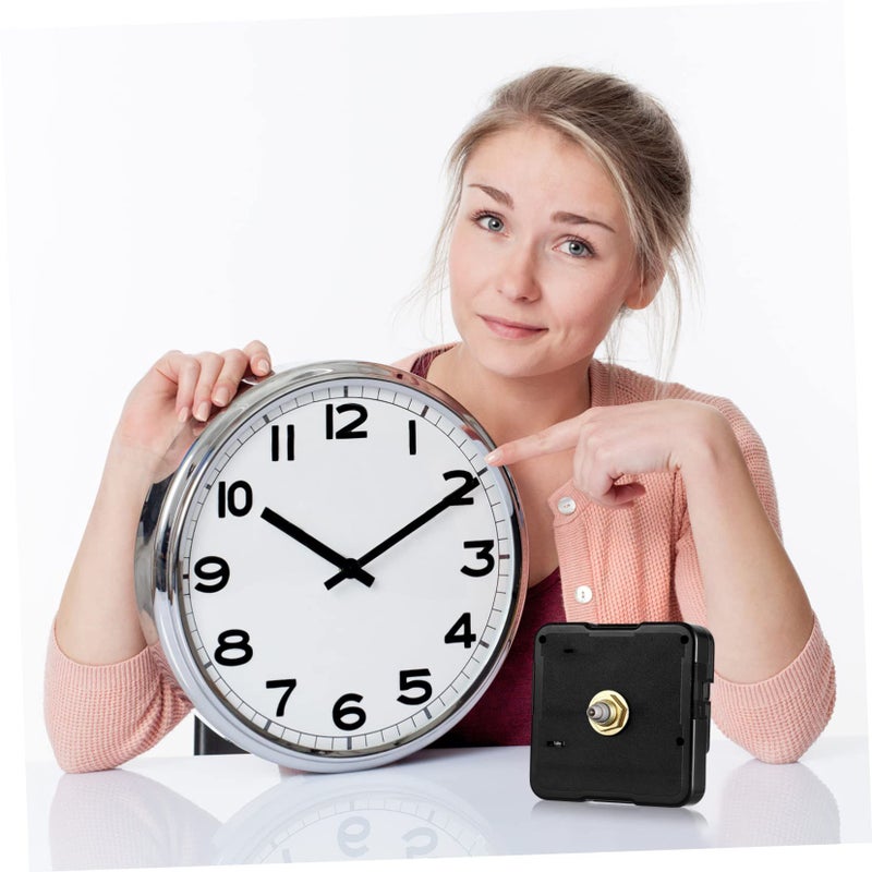 Long Shaft Battery Operated Quartz Clock Movement Replacement ABS Mechanism - Image 5