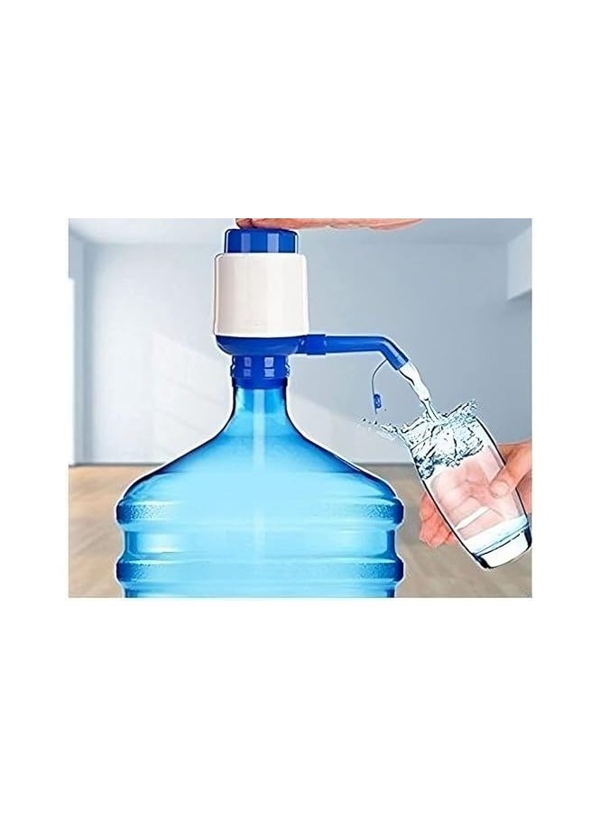 طرمبة مياه للمياه المعبأة في زجاجات, مضخة مياه يدوية للمنزل والمطبخ والتخييم والمكتب ,تعمل بالضغط اليدوي لزجاجة المياه المعدنية-سعة 20 لتر  - Image 1