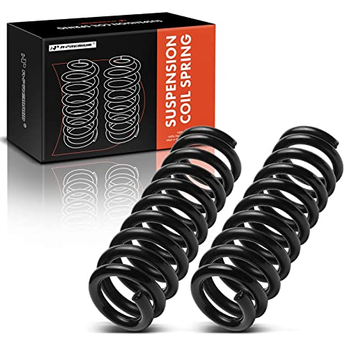 A-Premium 2Pcs Front Suspension Coil Spring Set Compatible with Toyota 4Runner 1996-2007, FJ Cruiser 2007-2010, Driver and Passenger Side, Replace# 4813135110, 4813135120 - Image 1
