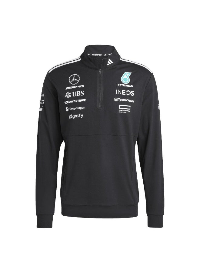 Adidas Mer Tm Qzip M 2 Black Motorsport Sweatshirts For Men XS  - Image 1