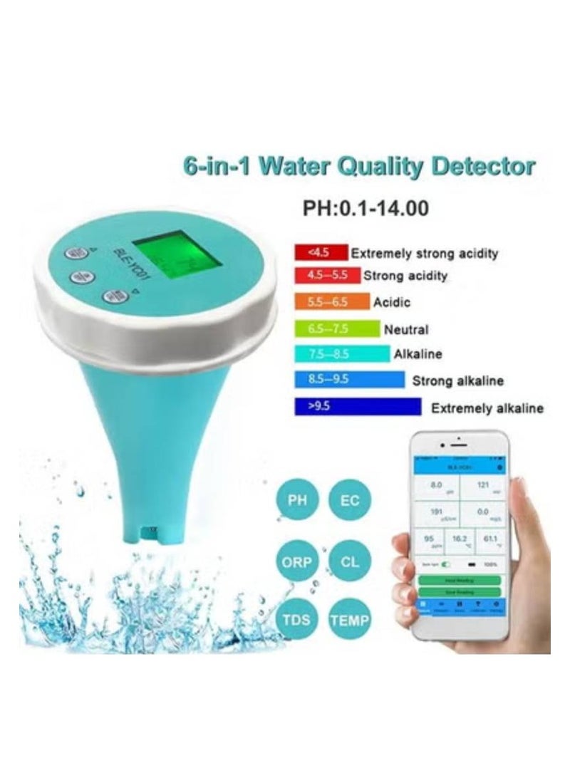 AROAQ Water Quality Meter Tester Digital Detector Test PH TDS EC ORP Temperature for Aquarium Pool and Drinking Water  - Image 1
