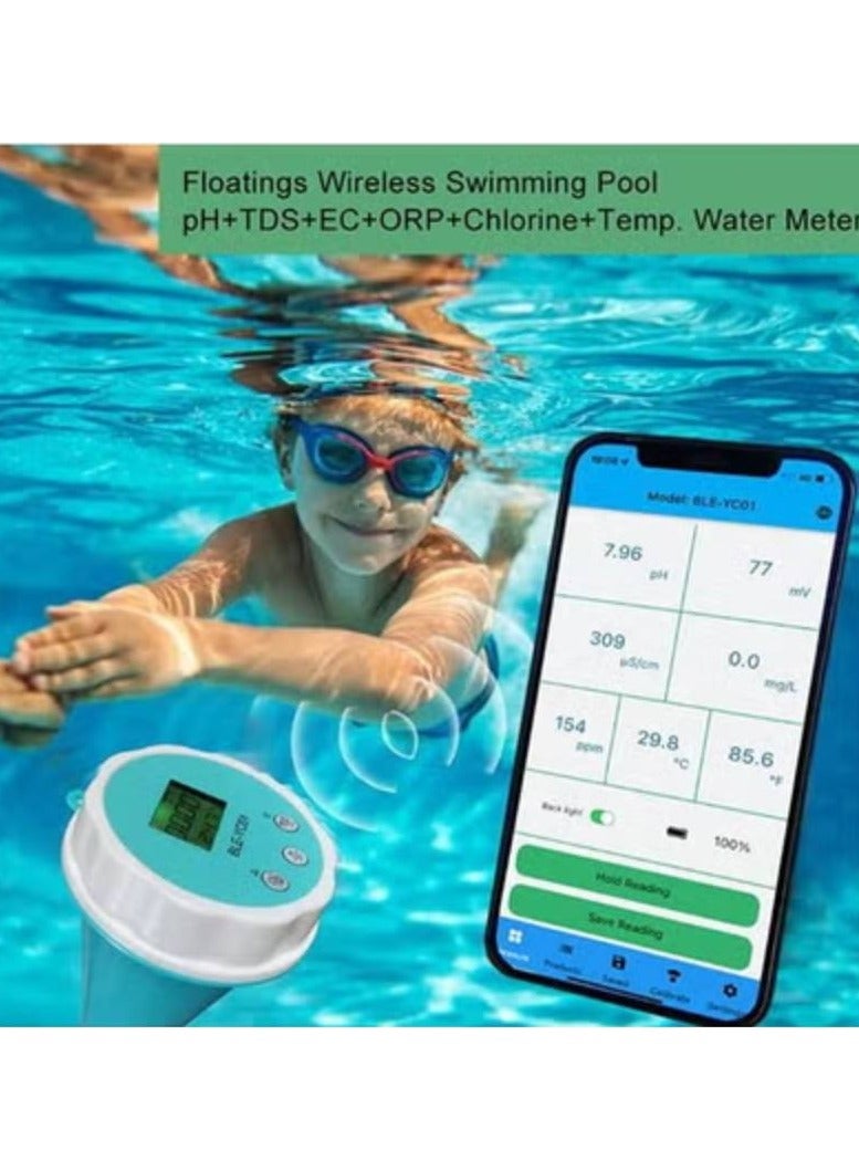 AROAQ Water Quality Meter Tester Digital Detector Test PH TDS EC ORP Temperature for Aquarium Pool and Drinking Water  - Image 2