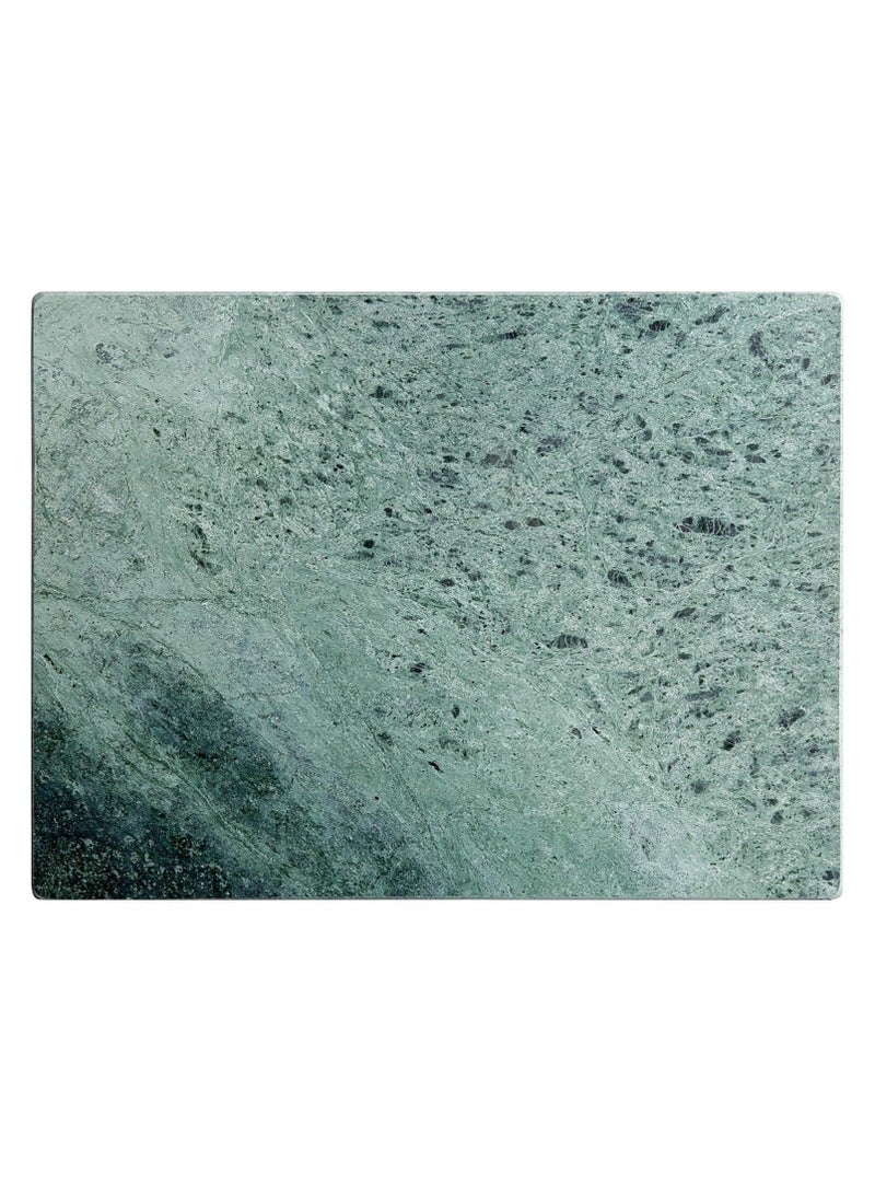 لوح خبز معجنات من الرخام الأخضر ، 40x30x2 سم - Image 2