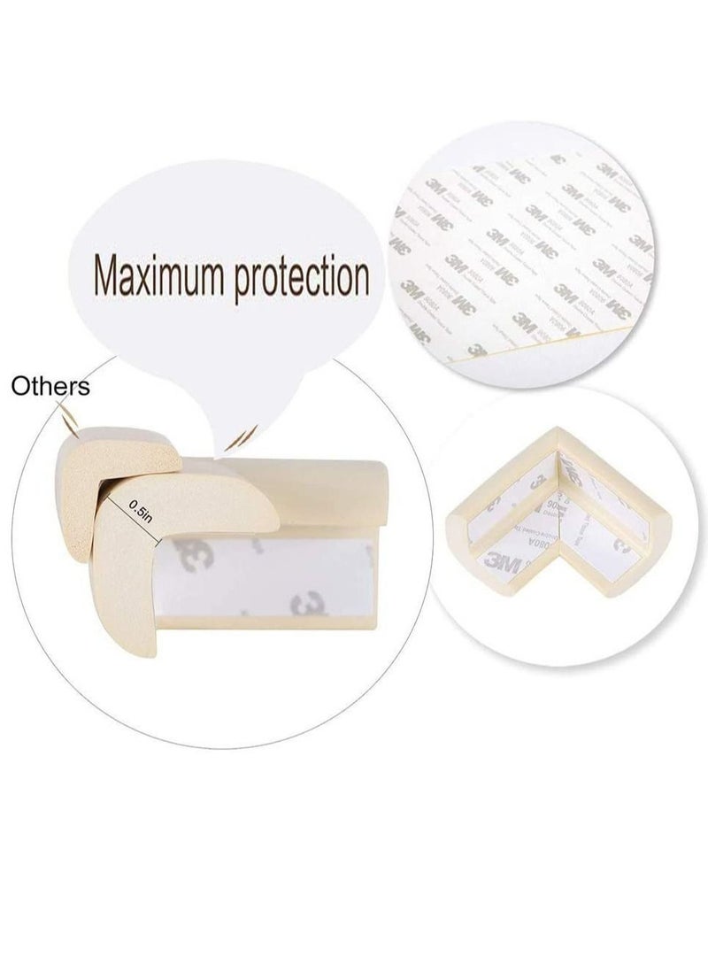 Edge Corner Guards Baby Proofing Foam Safety Furniture Bumper Table Protectors Corner Cushion Set 4M  Edge 4 Corners