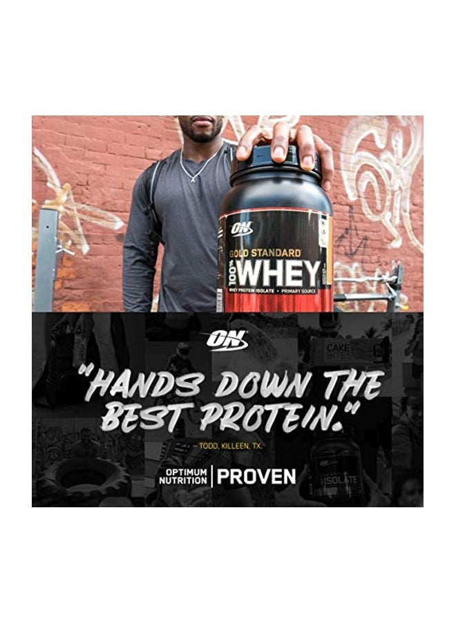 أوبتيموم نيوتريشن بروتين مصل اللبن جولد ستاندرد بنكهة آيس كريم الفانيليا - 454 جراماً - Image 4