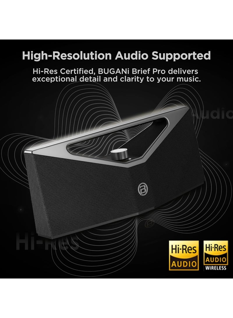 بوغاني BUGANI Brief Pro Portable Bluetooth Speaker- grey - Image 3