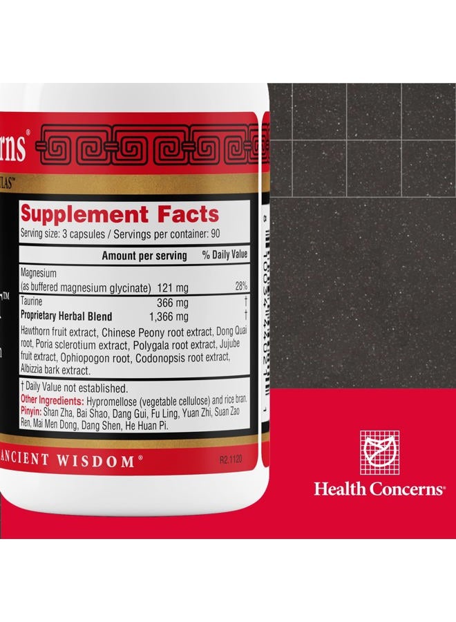 Health Concerns Calm Spirit - Calm Support - Stress Relief & Sleep Supplement - 270 Capsules - Image 2