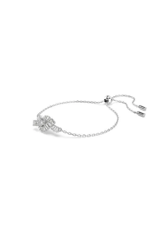 SWAROVSKI Matrix Hand Chain Bracelet With Knot