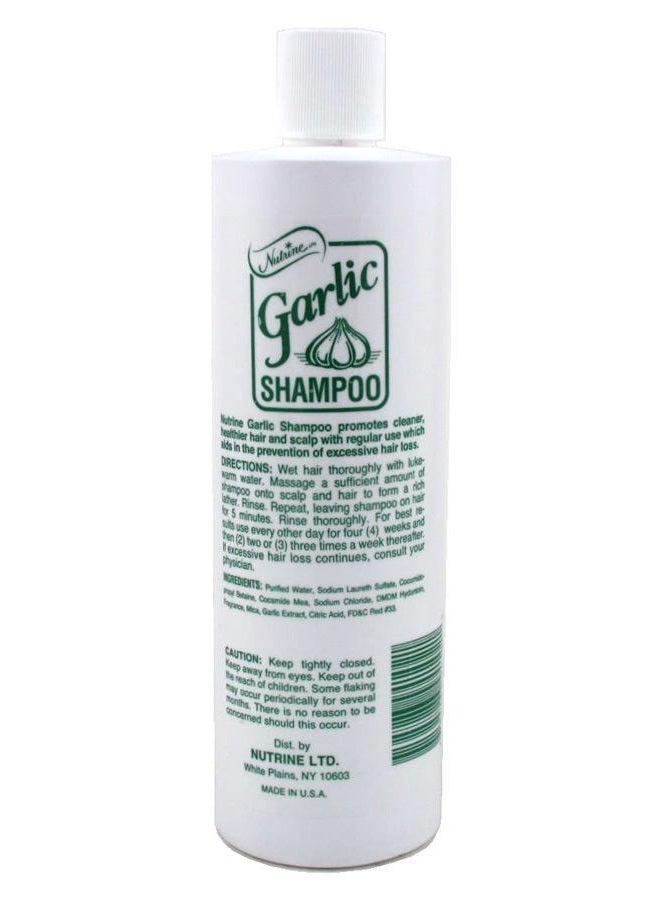 Nutrine Garlic Shampoo 16 oz. Unscented (3-Pack) - Image 4