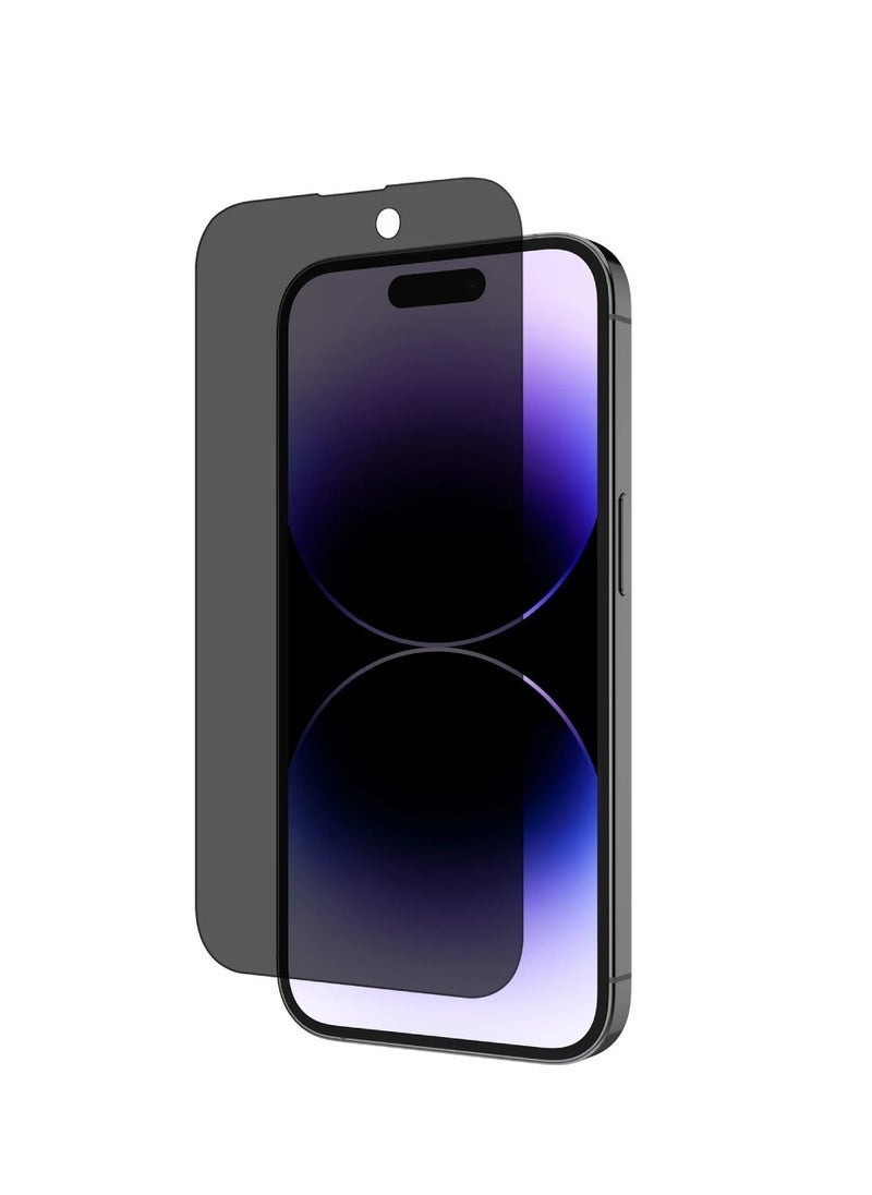 JAJEEK iPhone Tempered Glass 3 Pack Privacy Screen Protector Set For iPhone 14 Pus 6.7 Inch Anti-Spy Tempered-Glass, Scratch Resistant iPhone Glass Full-Coverage Glass (Privacy, iPhone 14 Plus) - Image 4