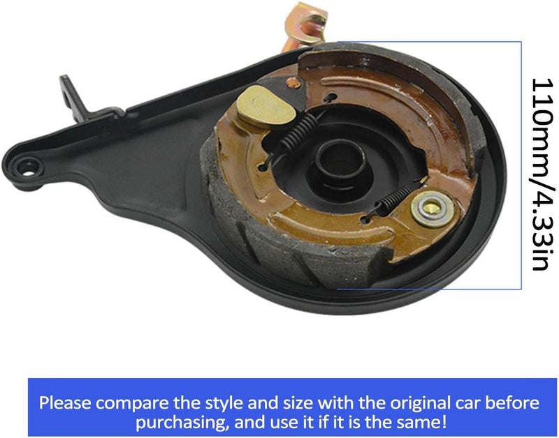 Rear Brake Pedal - Aluminum Brake Assembly Supplies,Rust-Resistant Rear Brake Eco-Friendly Universal 110 Motor Follow-up Brake for Electric Vehicles Borato - Image 4