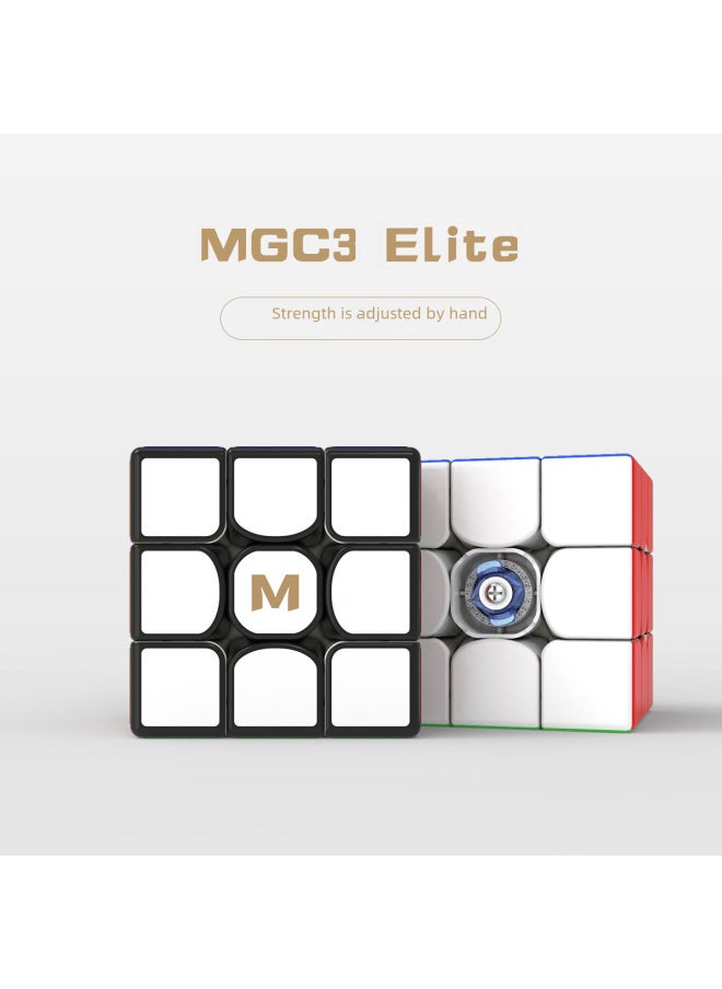 Generic - Yongjun MGC Magnetic Series 256th Rubik's Cube Elite 3rd Magnetic Smooth Competition Special Toys Wholesale-Color:Yongjun MGC-EVO Pyramid - Image 1