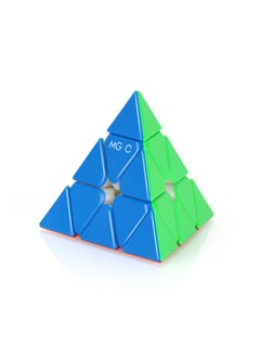 Yongjun MGC Magnetic Series 256th Rubik's Cube Elite 3rd Magnetic Smooth Competition Special Toys Wholesale-Color:Yongjun MGC-EVO Pyramid