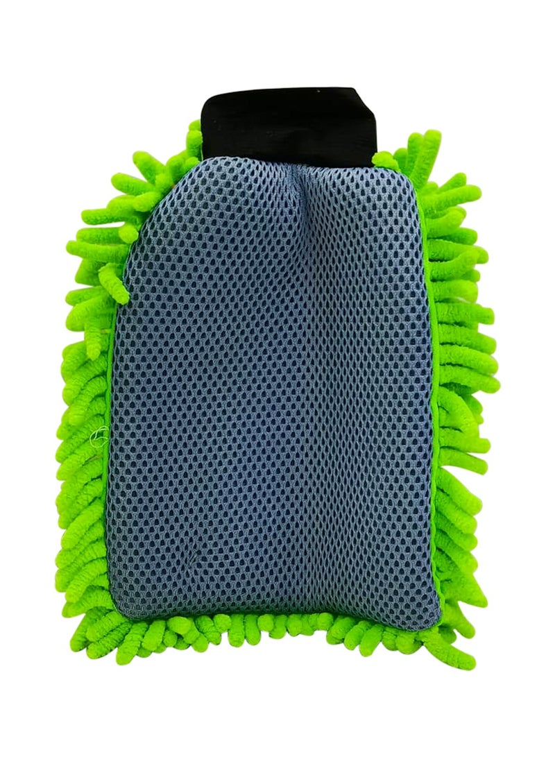 KENT Microfiber Wash and Dry Pack 2in1 Noodle Wash Mitt 2 Pcs Car Wash Kit Microfiber Towel/Glove Mitt - KENT - Image 5
