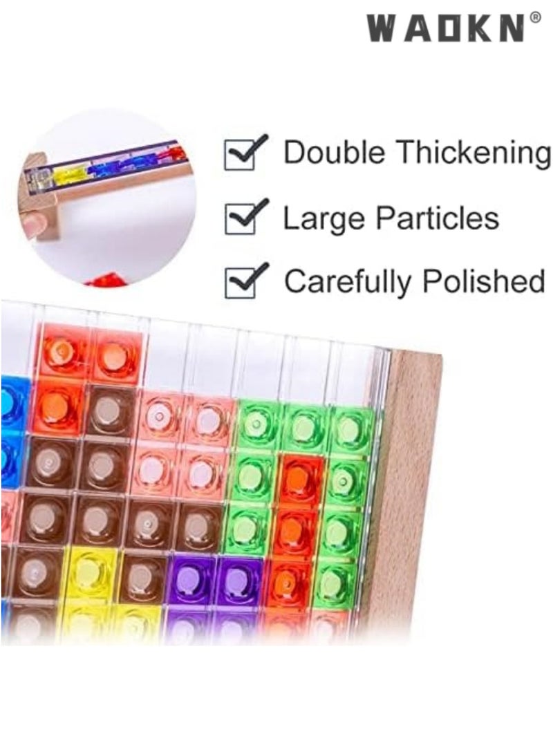 WAOKN 3D Tangram Tetris Educational Game,A Colorful Puzzle Toy that Combines Learning and Fun, Inspiring Mathematical Potential in Children - Image 5