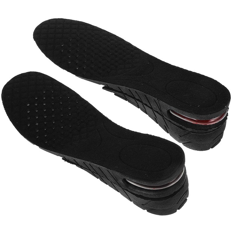 Air Inflated Height Increase Insoles Shock Absorbing Heel Lift For Arch Support - Image 2