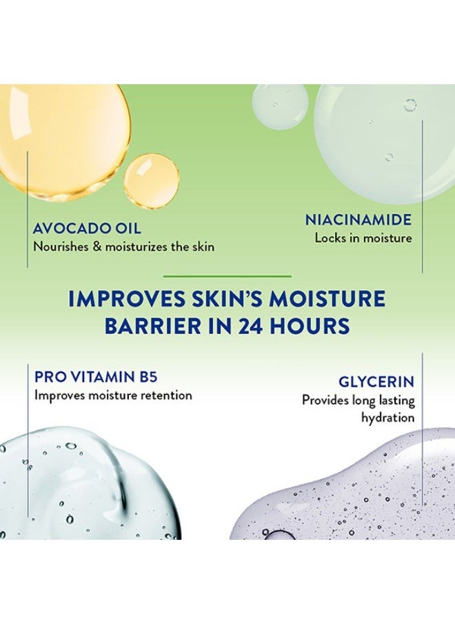 GALDERMA Moisturizing Lotion, Face And Body Moisturizer For Men And Women, Normal To Dry Sensitive Skin, Unscented 500ml  - Image 3