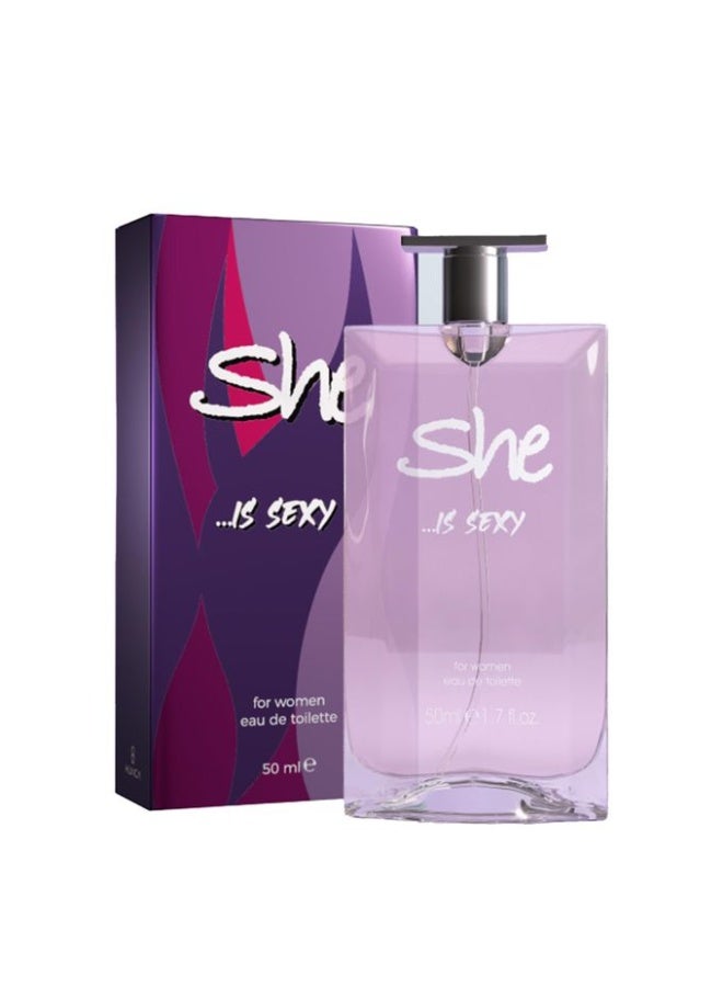 SHE IS SEXY EDT Women - 50ml - Image 1