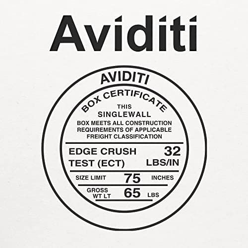 AVIDITI Shipping Boxes Small 6"L x 4"W x 2"H, 50-Pack | Corrugated Cardboard Box for Packing, Moving and Storage - Image 5