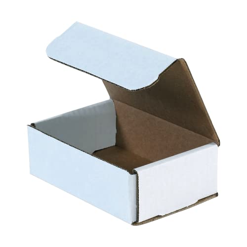 AVIDITI Shipping Boxes Small 6"L x 4"W x 2"H, 50-Pack | Corrugated Cardboard Box for Packing, Moving and Storage - Image 1
