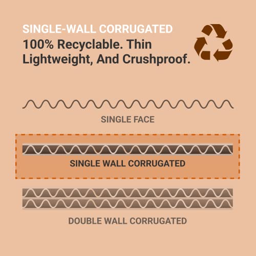 AVIDITI Shipping Boxes Small 6"L x 4"W x 2"H, 50-Pack | Corrugated Cardboard Box for Packing, Moving and Storage - Image 4