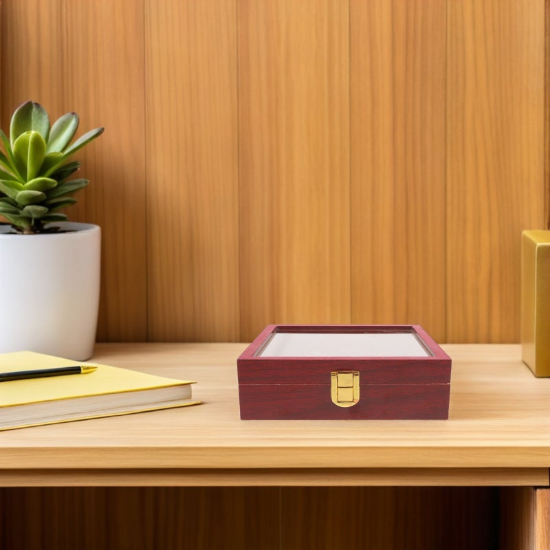 Shadow Box Frame: Shadow Boxes Deep Display Cases 3d Wood Picture Frame With Lid For Graduation Photo Bouquets Butterfly 5.89 X 5.89 X 1.77 In - Image 5