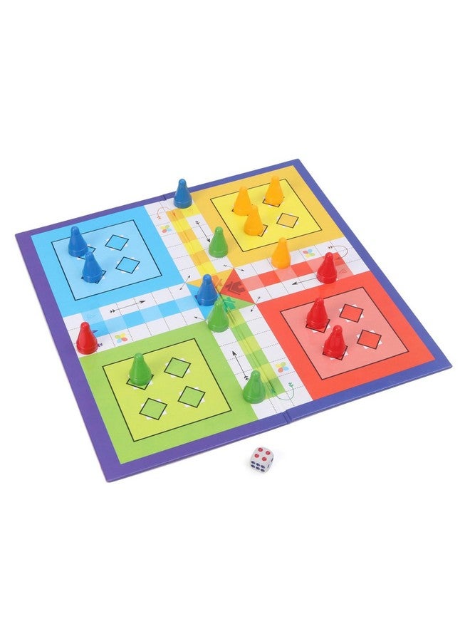 SARTHAM 2 In 1 Board Games, Ludo And Snake And Ladder, Multicolor, Age 4+ - Image 2