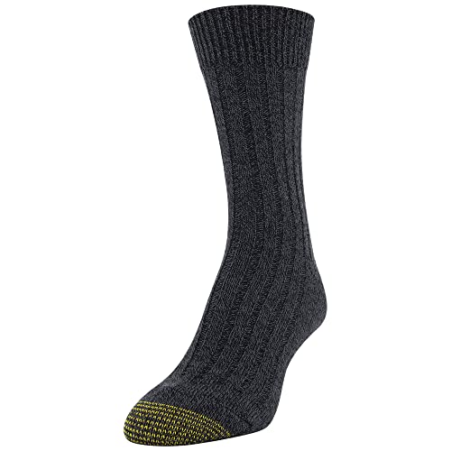 GOLDTOE Women's Weekend Socks, 3-Pairs, Black Assorted, Shoe Size: 6-9 - Image 2