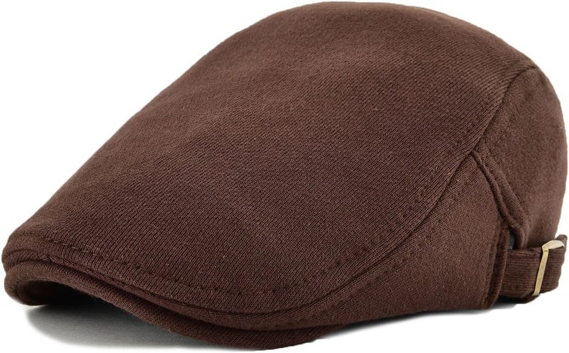 VOBOOM Men Newsboy Cap Cotton Flat Ivy Gatsby Driving Hat - Image 1