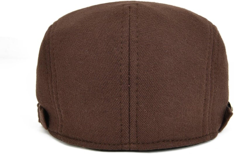 VOBOOM Men Newsboy Cap Cotton Flat Ivy Gatsby Driving Hat - Image 4
