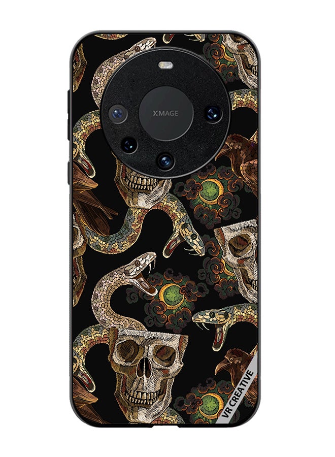 VR CREATIVE Protective Case Cover For Huawei Mate 60 Horror Art Design Multicolour - Image 1